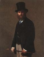 Fantin-Latour, Henri - Portrait of Edouard Manet